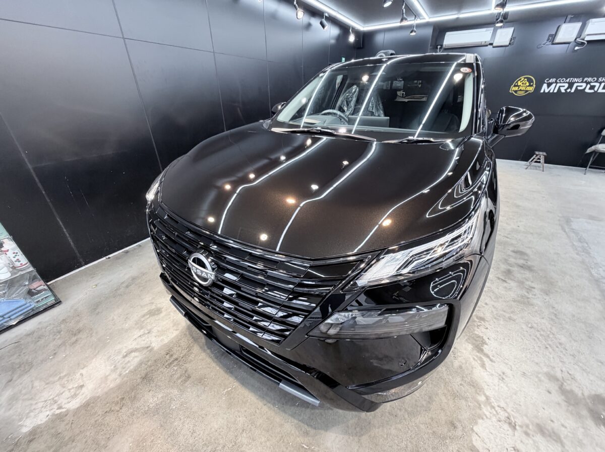 日産エクストレイル セラミックコーティング施工完了