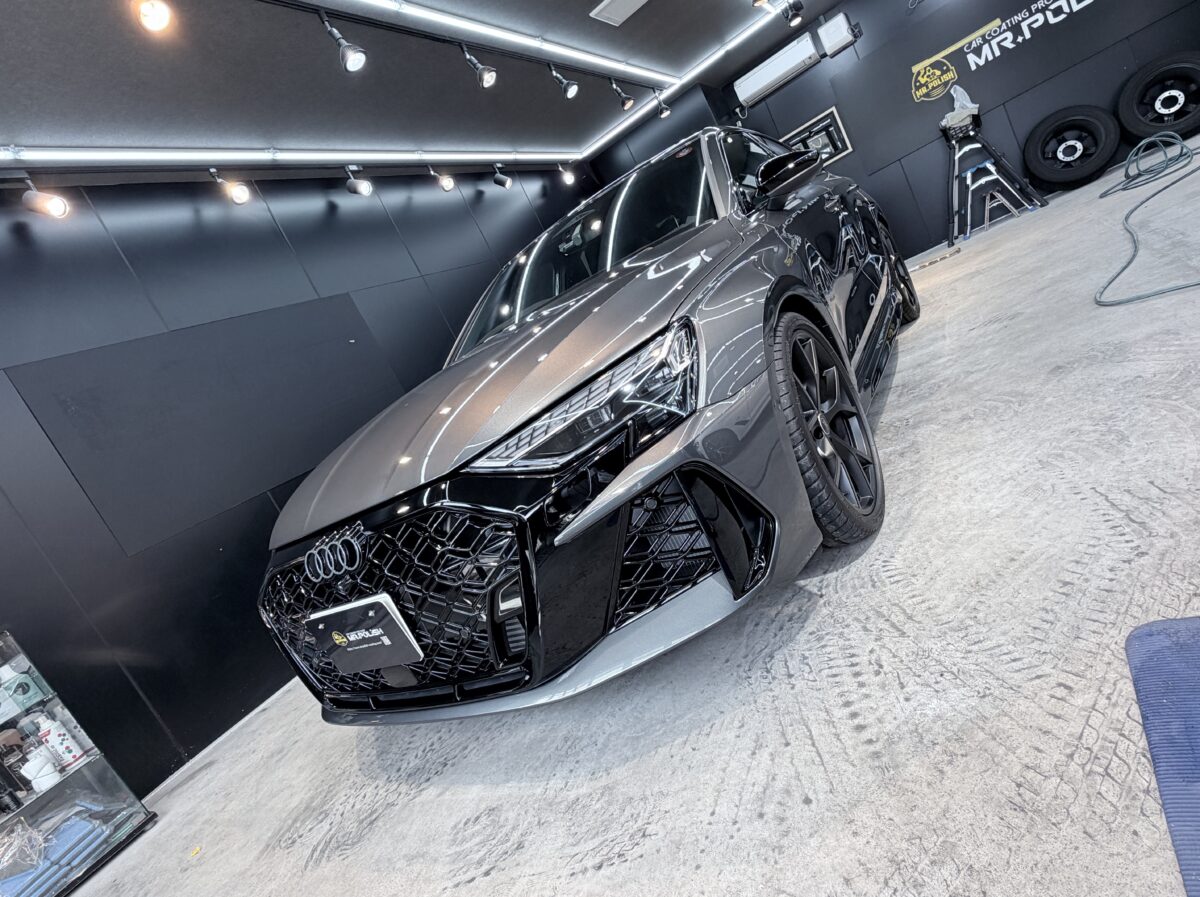 AUDI RS3 セラミックコーティング・プロテクションフィルム 完成