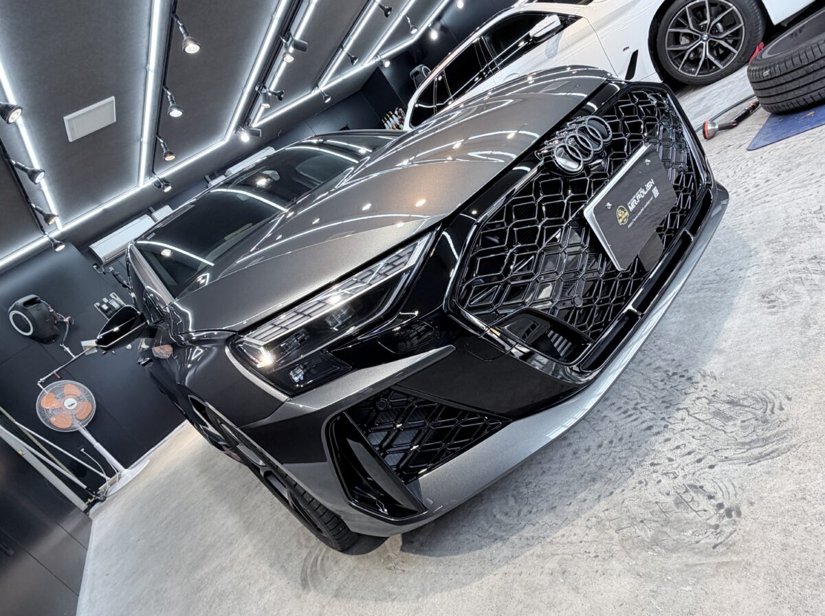 AUDI RS3 セラミックコーティング・プロテクションフィルム 完成