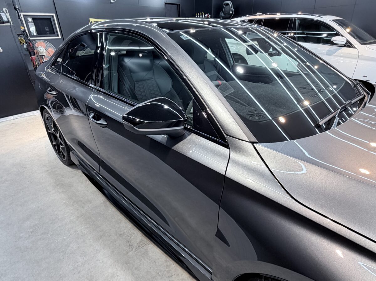 AUDI RS3 セラミックコーティング・プロテクションフィルム 完成