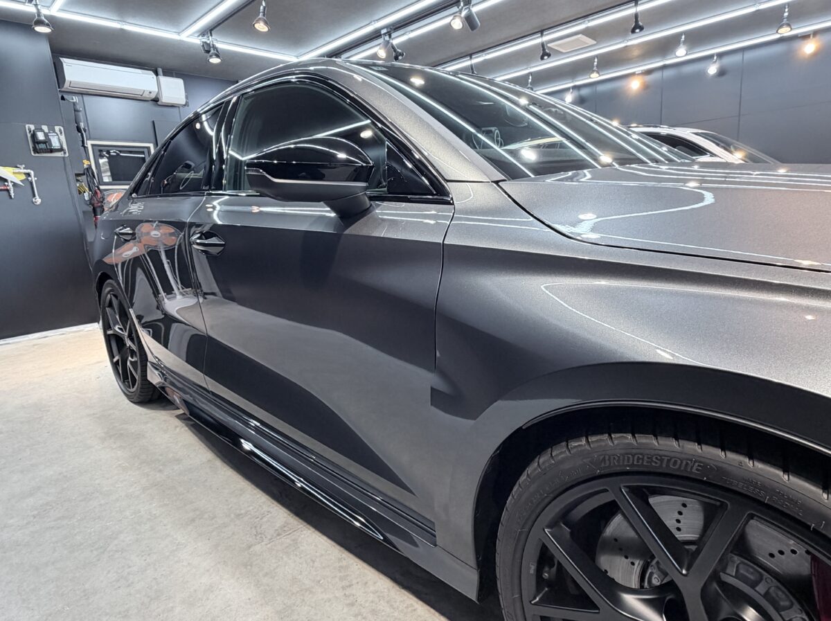 AUDI RS3 セラミックコーティング・プロテクションフィルム 完成