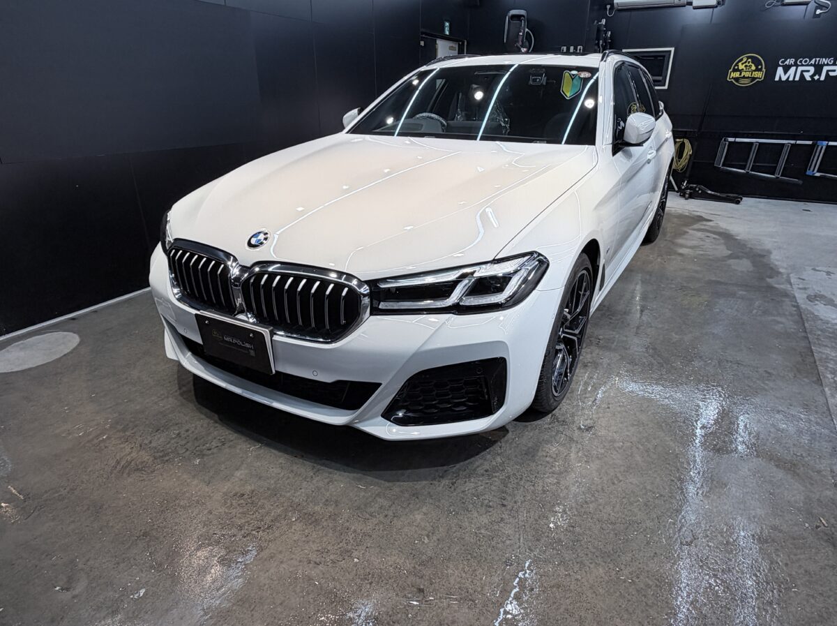 BMW 530i セラミックコーティング施工完了