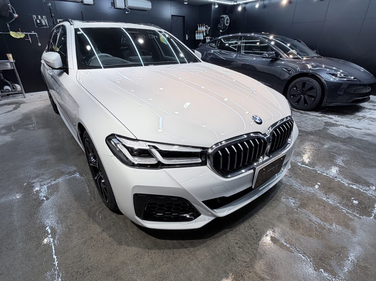 BMW 530i セラミックコーティング施工完了