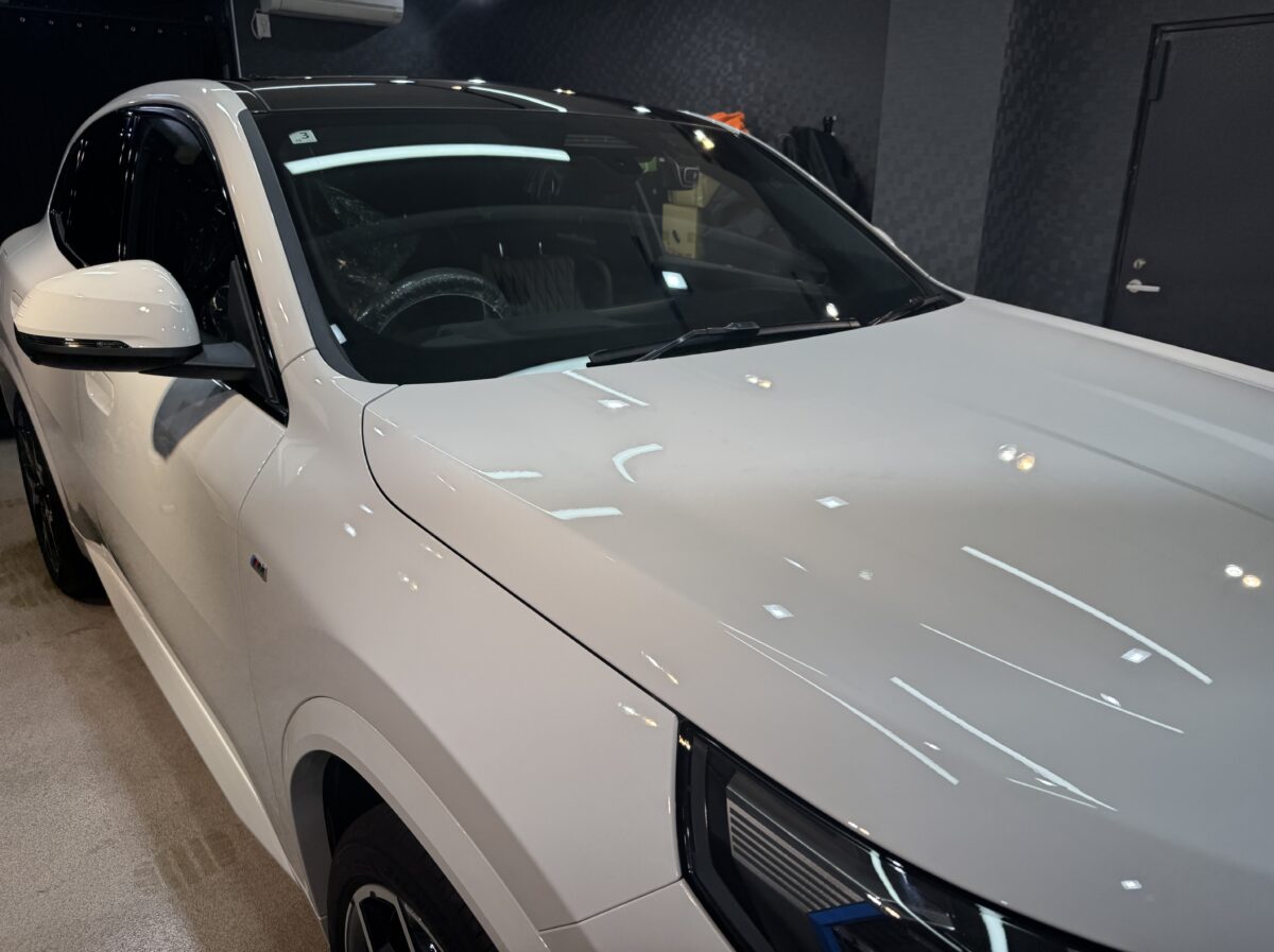 BMW X2 ガラスコーティング施工完了