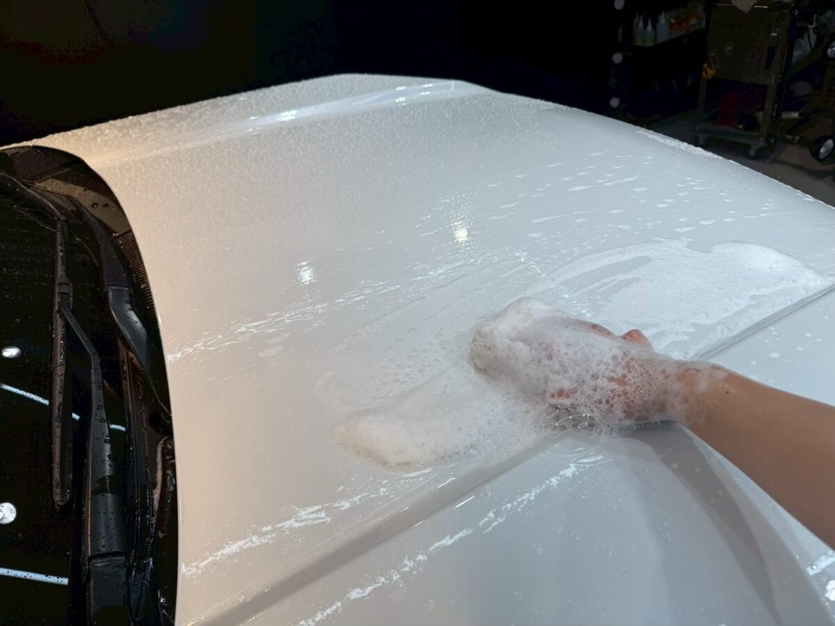 Rav4 脱脂・純水洗車