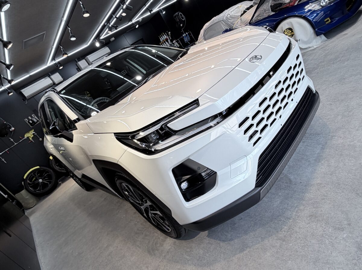 Rav4 セラミックコーティング 施工完了