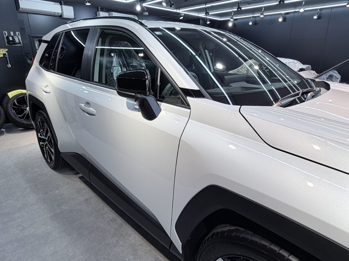 Rav4 セラミックコーティング 施工完了