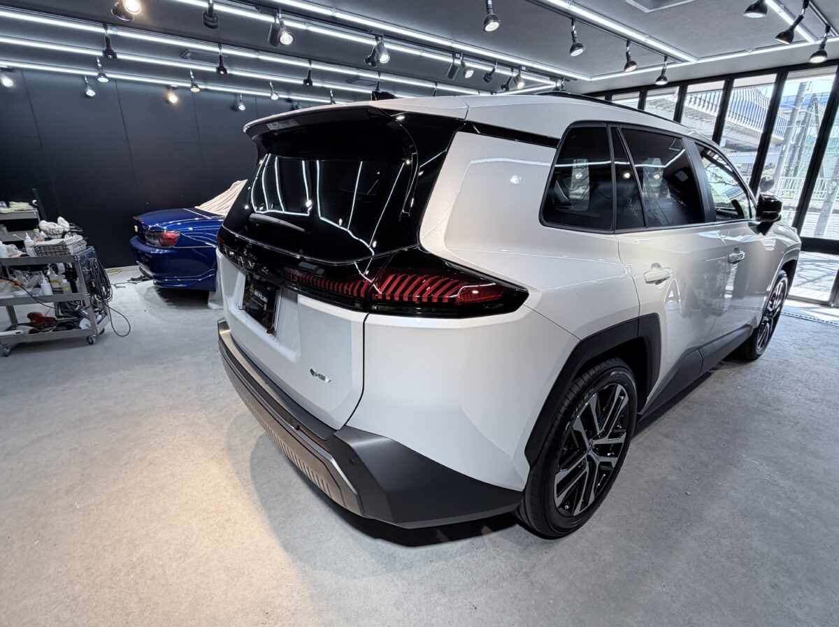 Rav4 セラミックコーティング 施工完了