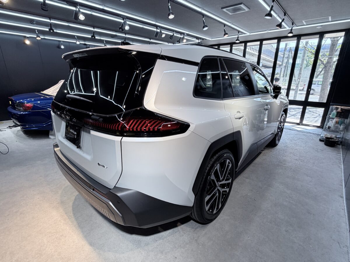 Rav4 セラミックコーティング 施工完了