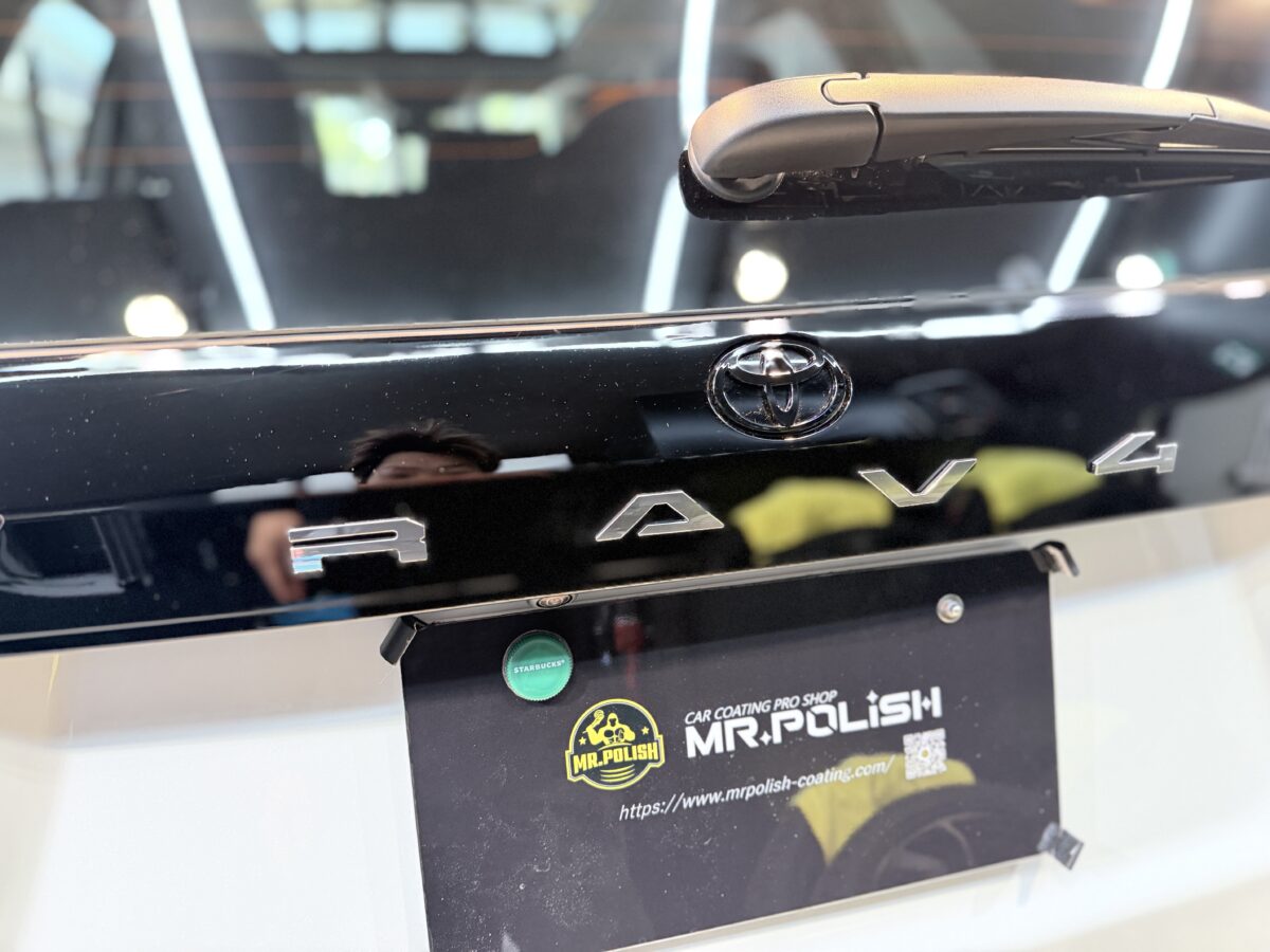 Rav4 セラミックコーティング 施工完了