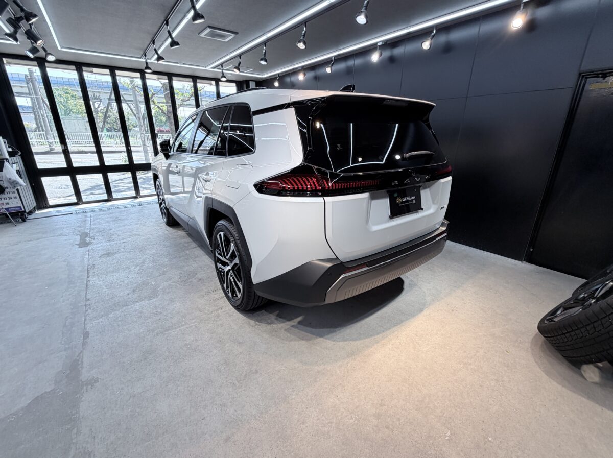 Rav4 セラミックコーティング 施工完了