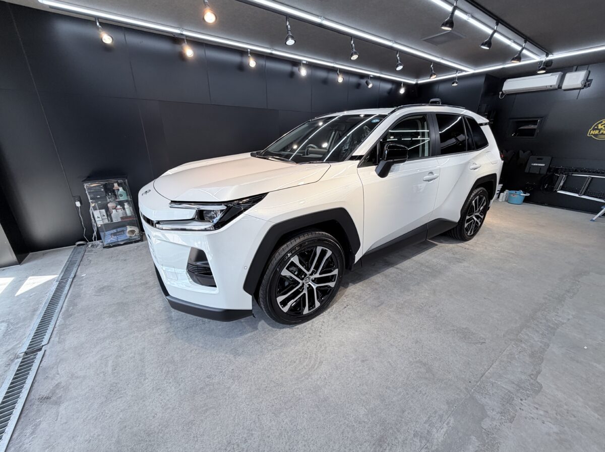 Rav4 セラミックコーティング 施工完了