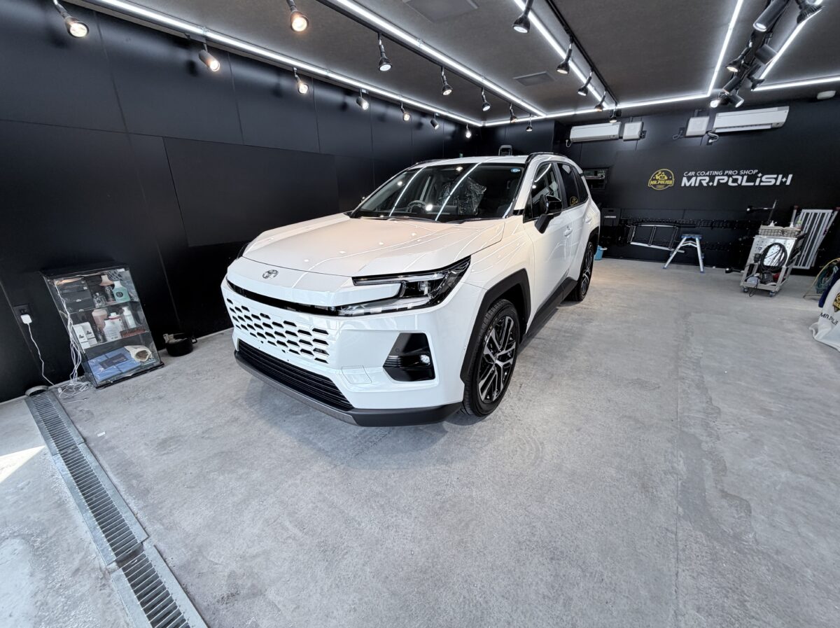 Rav4 セラミックコーティング 施工完了
