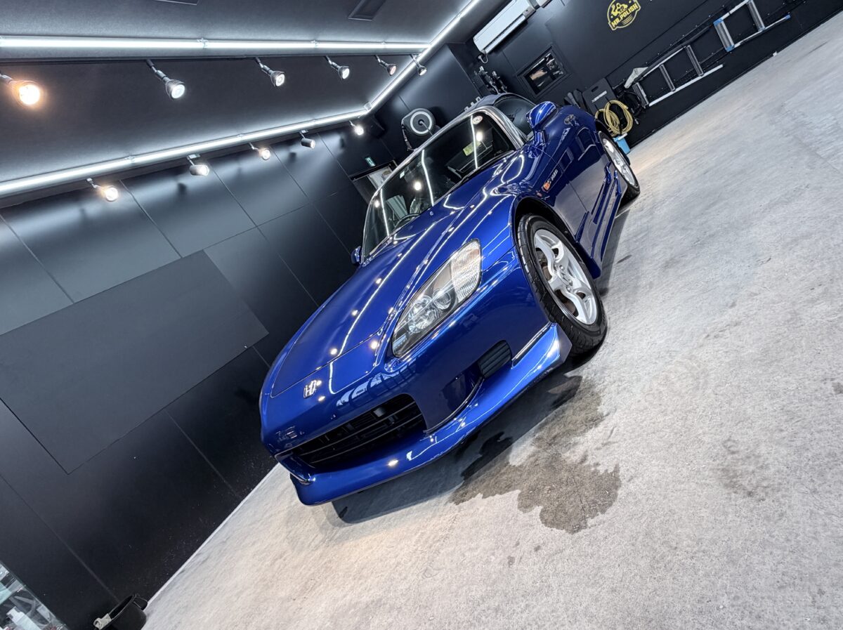 S2000 セラミックコーティングの施工完了