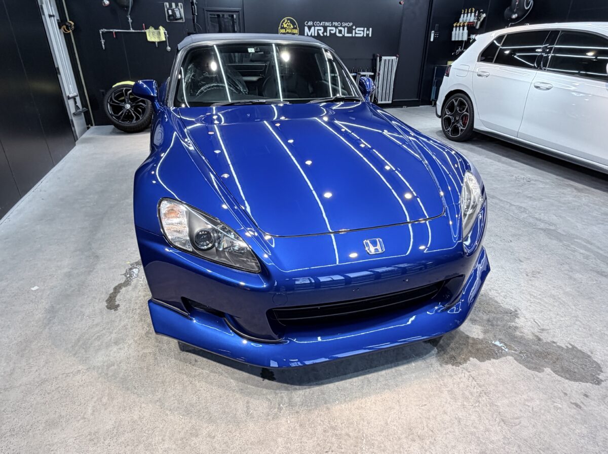 S2000 セラミックコーティングの施工完了