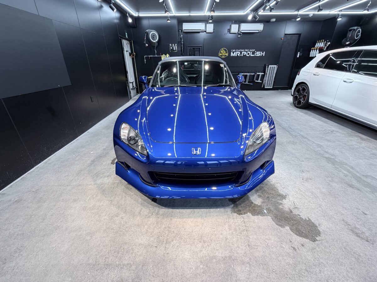 S2000 セラミックコーティングの施工完了