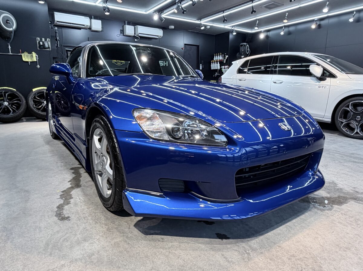 S2000 セラミックコーティングの施工完了