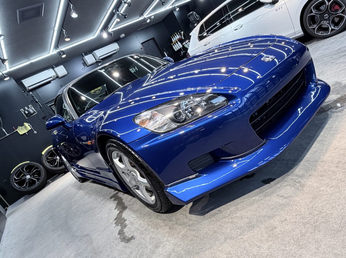 S2000 セラミックコーティングの施工完了
