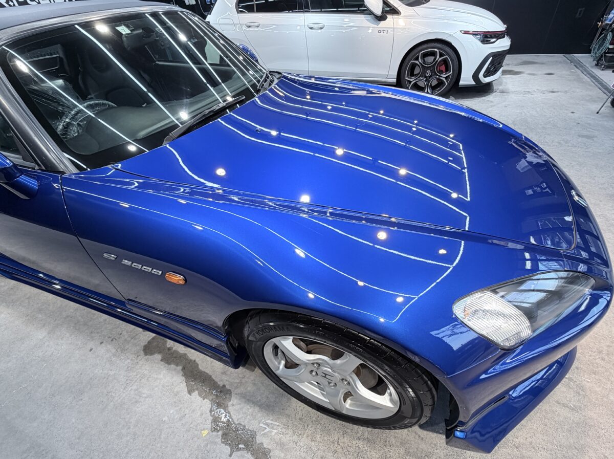 S2000 セラミックコーティングの施工完了