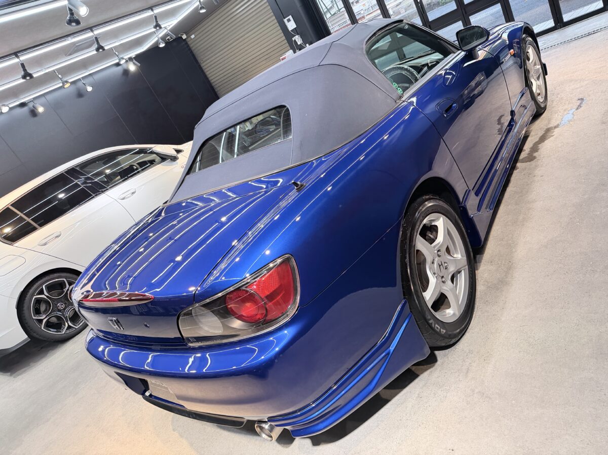 S2000 セラミックコーティングの施工完了