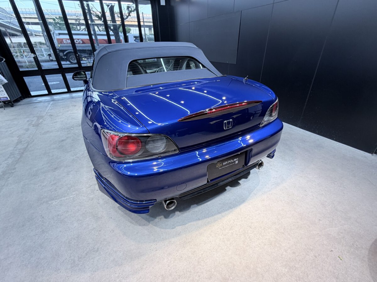 S2000 セラミックコーティングの施工完了