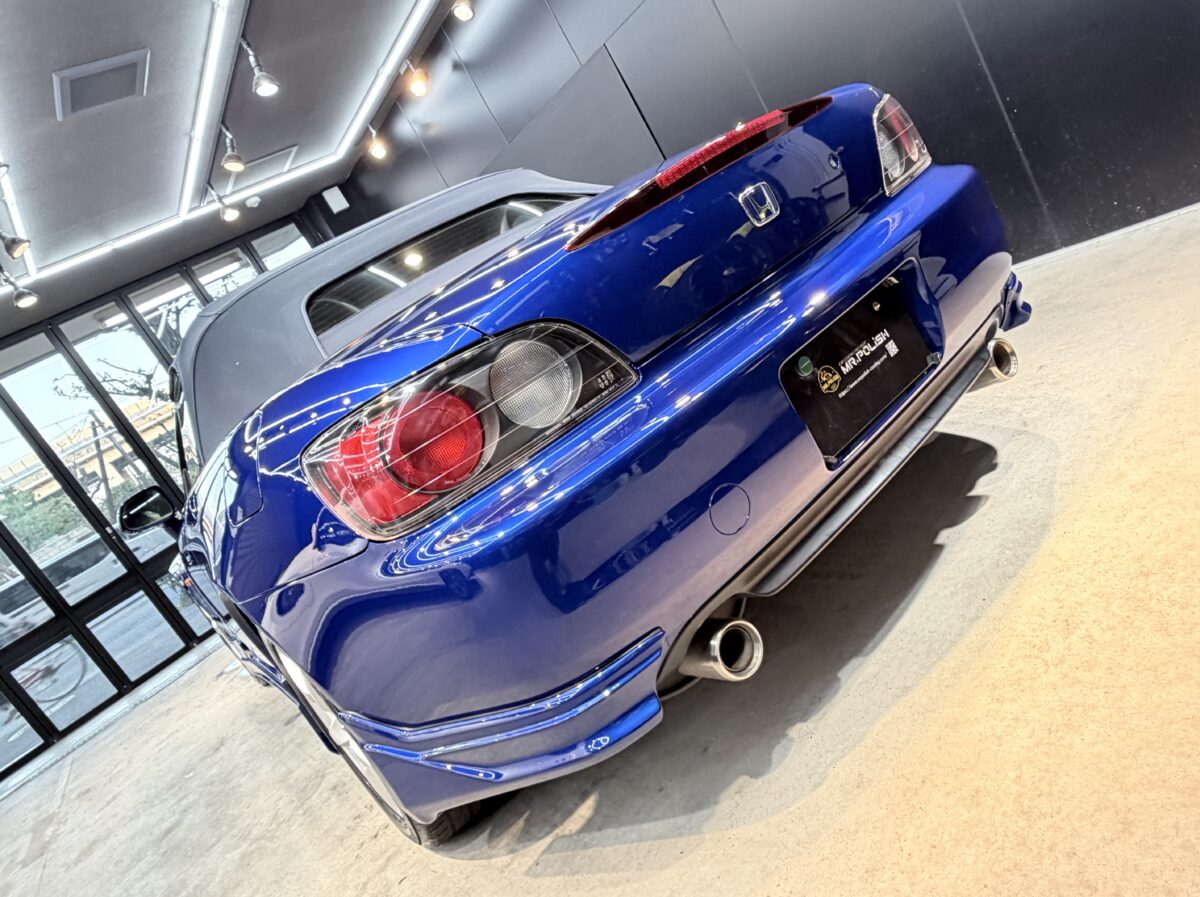 S2000 セラミックコーティングの施工完了