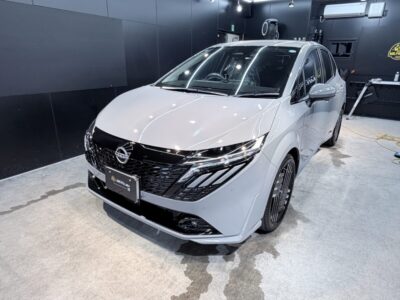 新車 日産 ノートオーラ｜親水系スタンダードコーティング施工 ／ 神奈川県横浜市戸塚区K様より