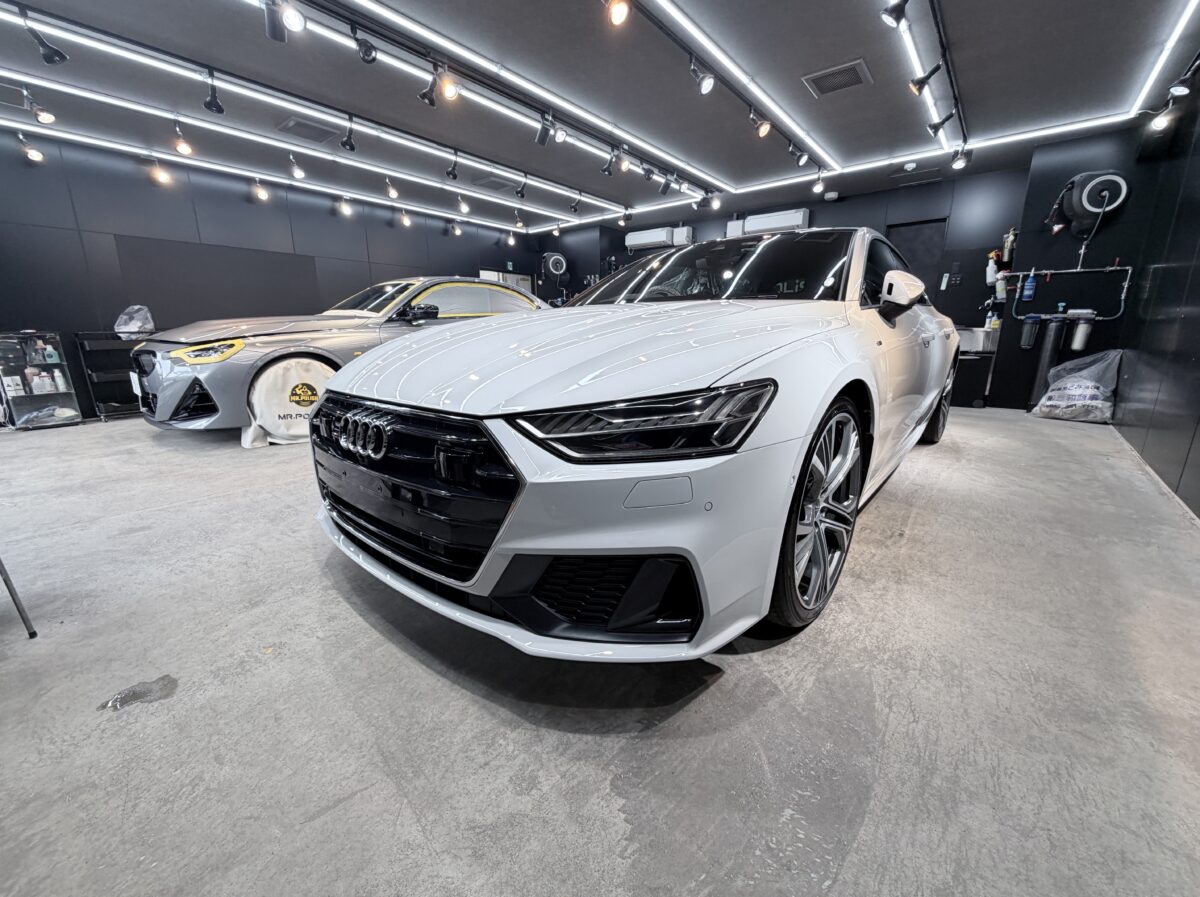 経年車 アウディ A7｜セラミックコーティング二層施工 ／ 東京都小金井市Y様より