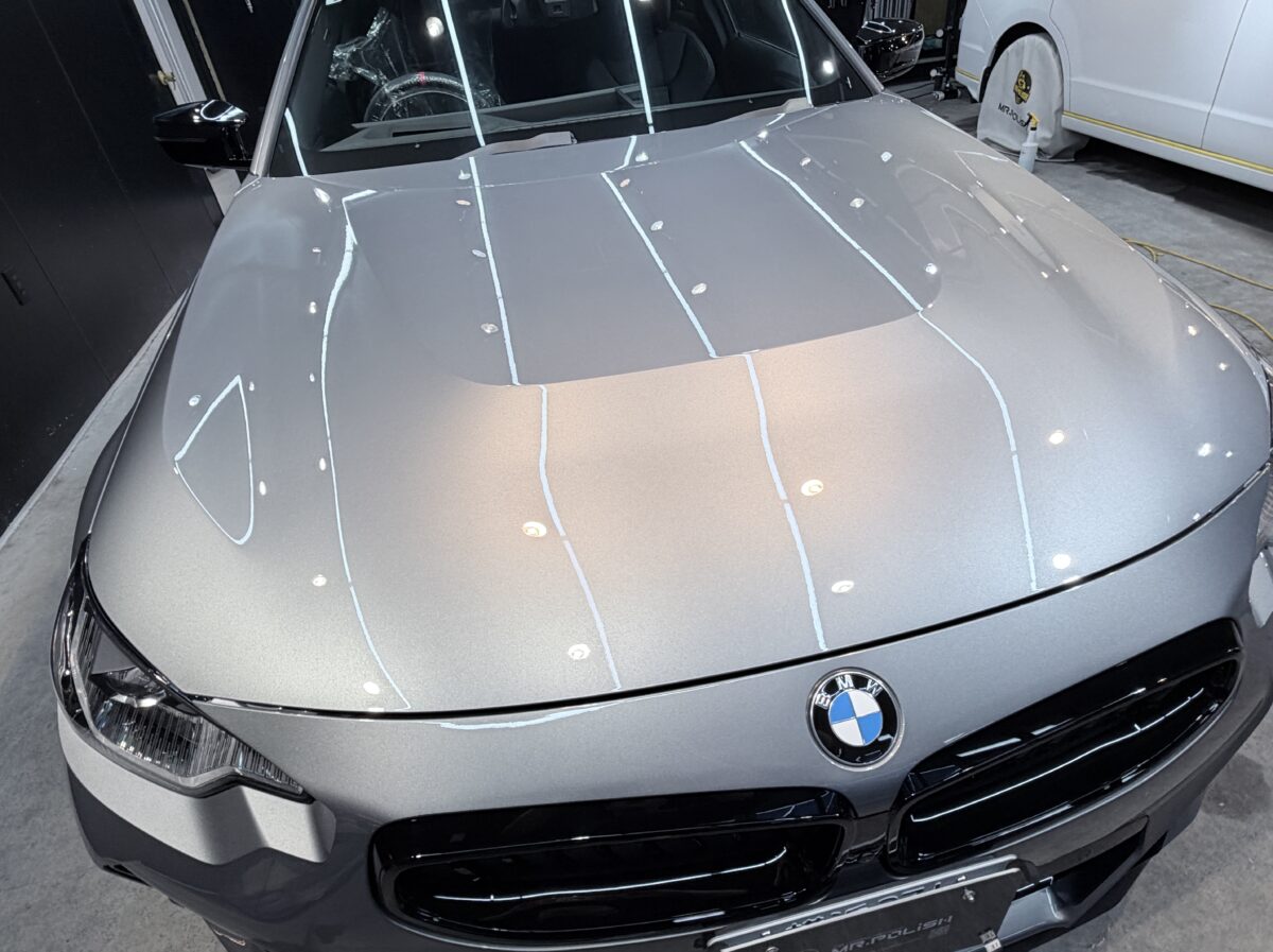 BMW M240へセラミックコーティング2層の施工完了