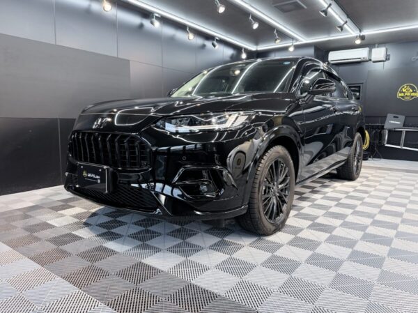 経年車 ホンダ ZRV｜「雪かきで付いた傷を研磨で調整」 ガラスコーティング施工事例 ／ 神奈川県横浜市南区T様より