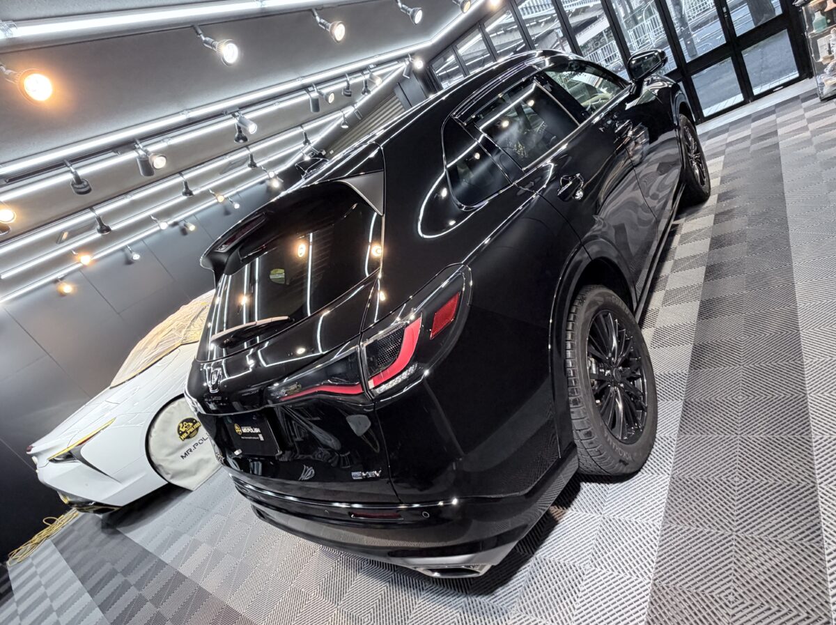 ホンダ ZRVへのガラスコーティングの施工完了