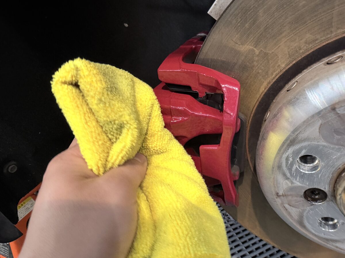 ホイールハウス・耐熱キャリパーコーティング