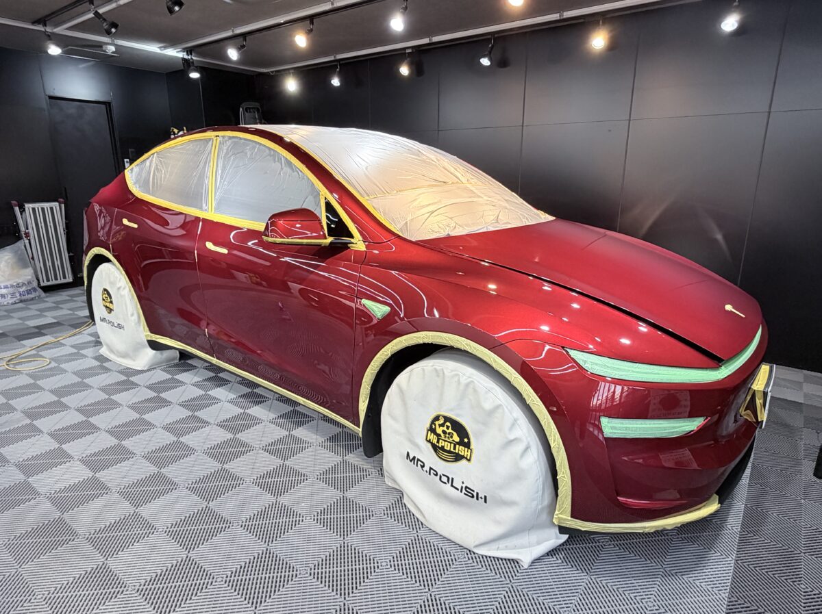モデルYへのフルマスキング処理