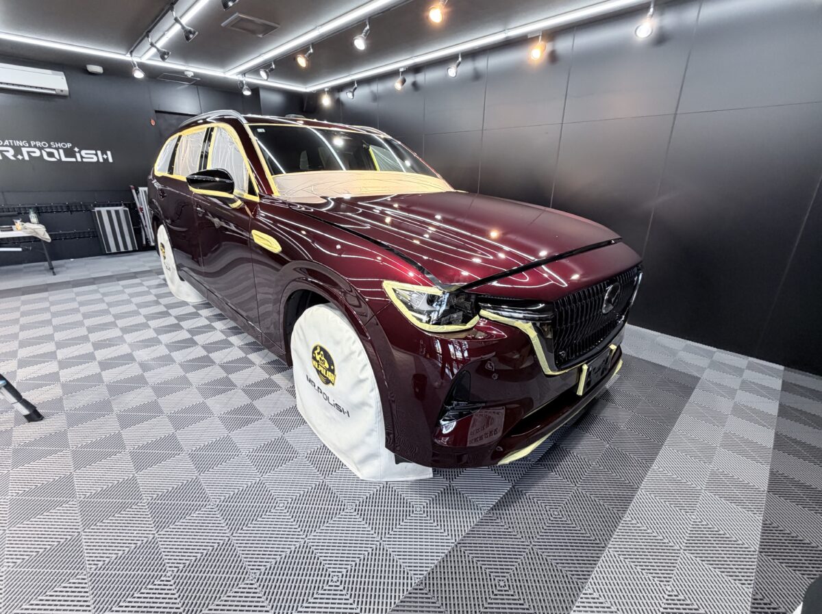 CX-80へフルマスキング処理