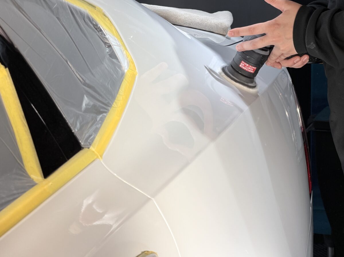 S90 ポリッシングの様子