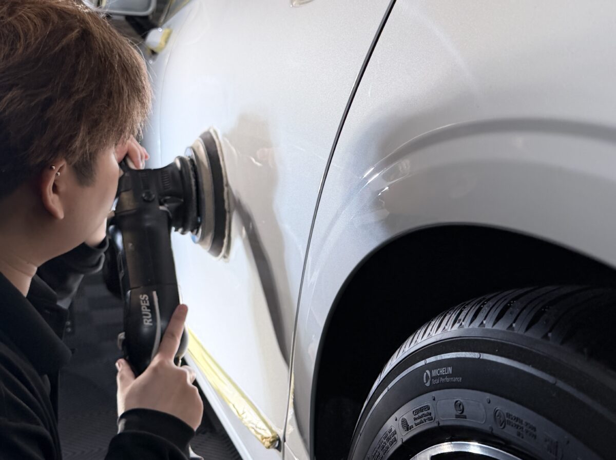 S90 ポリッシングの様子