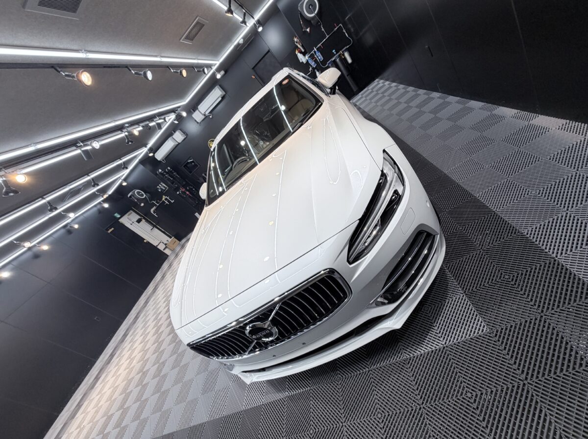 VOLVO S90のガラスコーティング施工が完了|ブログでお伝えしたかった変化
