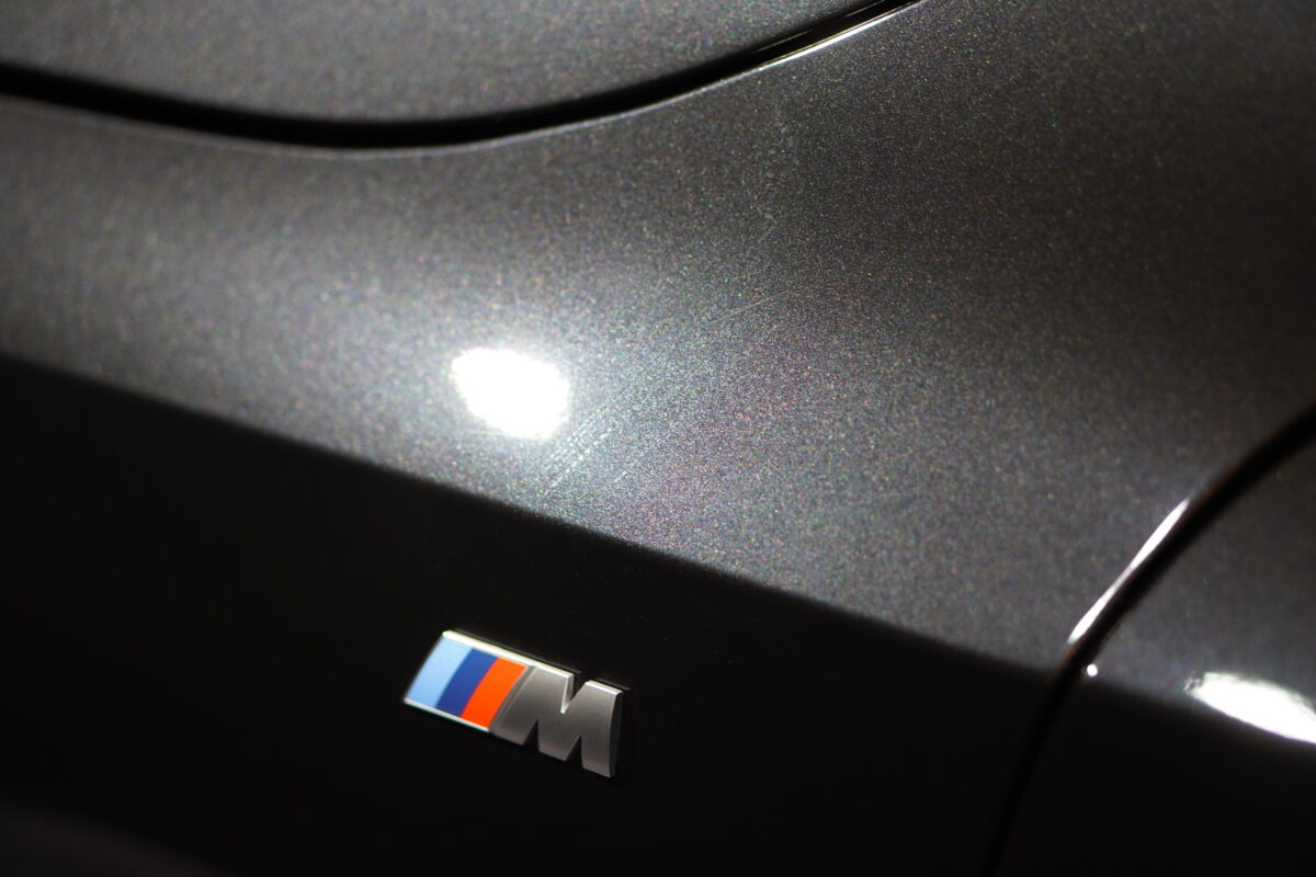 新車BMW 5シリーズの入庫時の状態