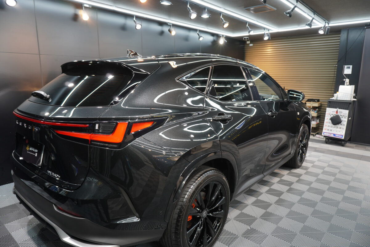 LEXUS NX|二層セラミックコーティング施工完了