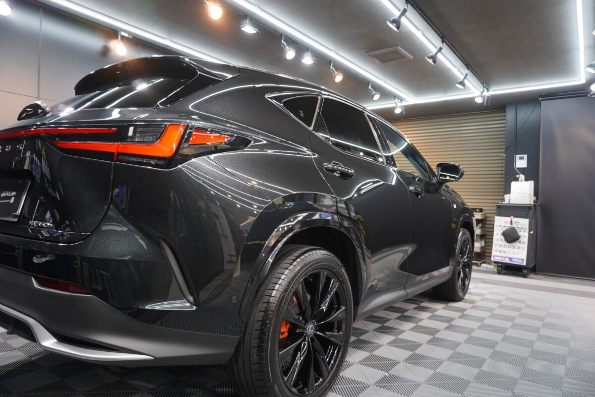 LEXUS NX|二層セラミックコーティング施工完了