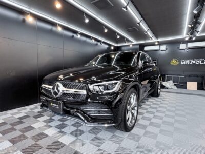 経年車メルセデス・ベンツ GLS｜servFaces二層セラミックコーティング施工事例／神奈川県横浜市中区N様