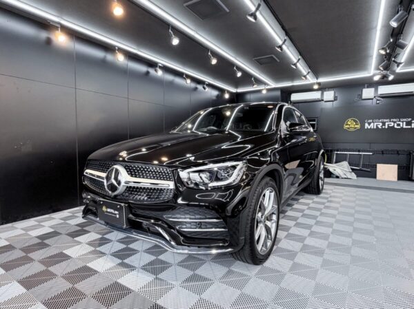 経年車メルセデス・ベンツ GLS｜servFaces二層セラミックコーティング施工事例／神奈川県横浜市中区N様