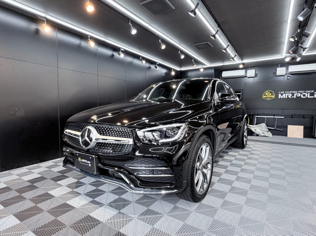 経年車メルセデス・ベンツ GLS｜servFaces二層セラミックコーティング施工事例／神奈川県横浜市中区N様