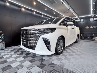 新車トヨタ アルファード｜二層セラミックコーティング施工事例／神奈川県横浜市保土ケ谷区N様