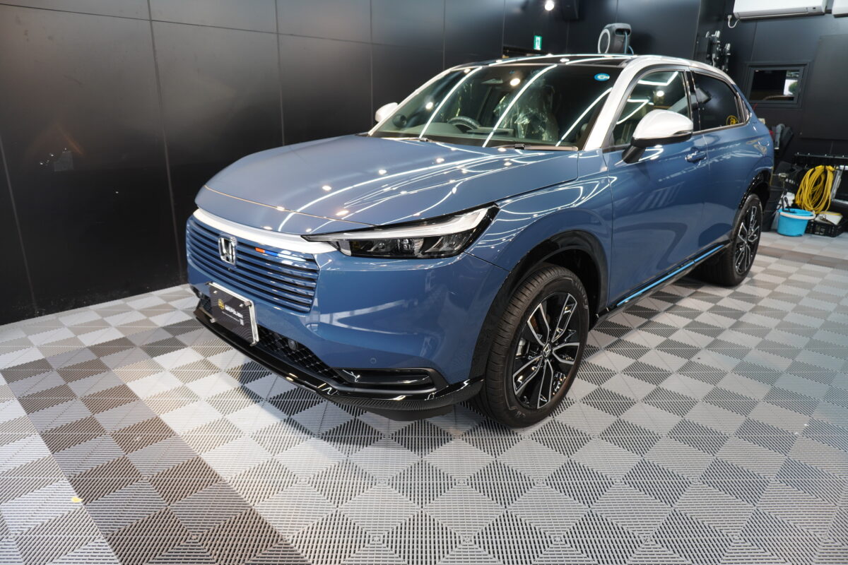 新車ホンダ ヴェゼル｜ガラスコーティング施工完成