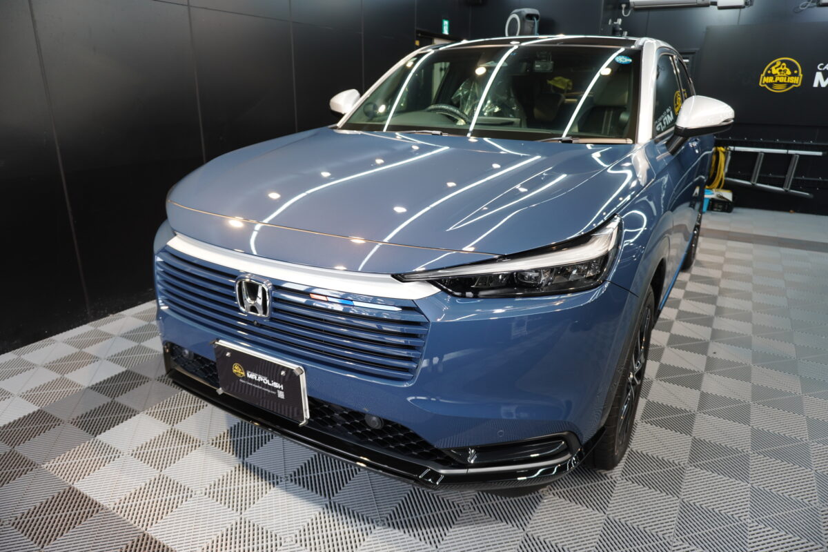 新車 ホンダ ヴェゼル｜ ガラスコーティング施工 ／ 神奈川県横浜市港南区M様