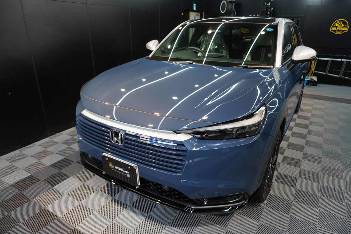 新車ホンダ ヴェゼル｜ガラスコーティング施工完成