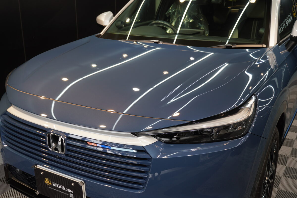 新車ホンダ ヴェゼル｜ガラスコーティング施工完成