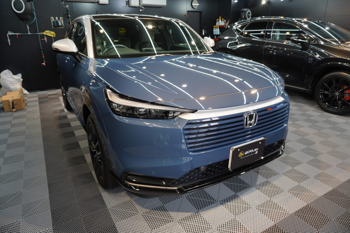 新車ホンダ ヴェゼル｜ガラスコーティング施工完成