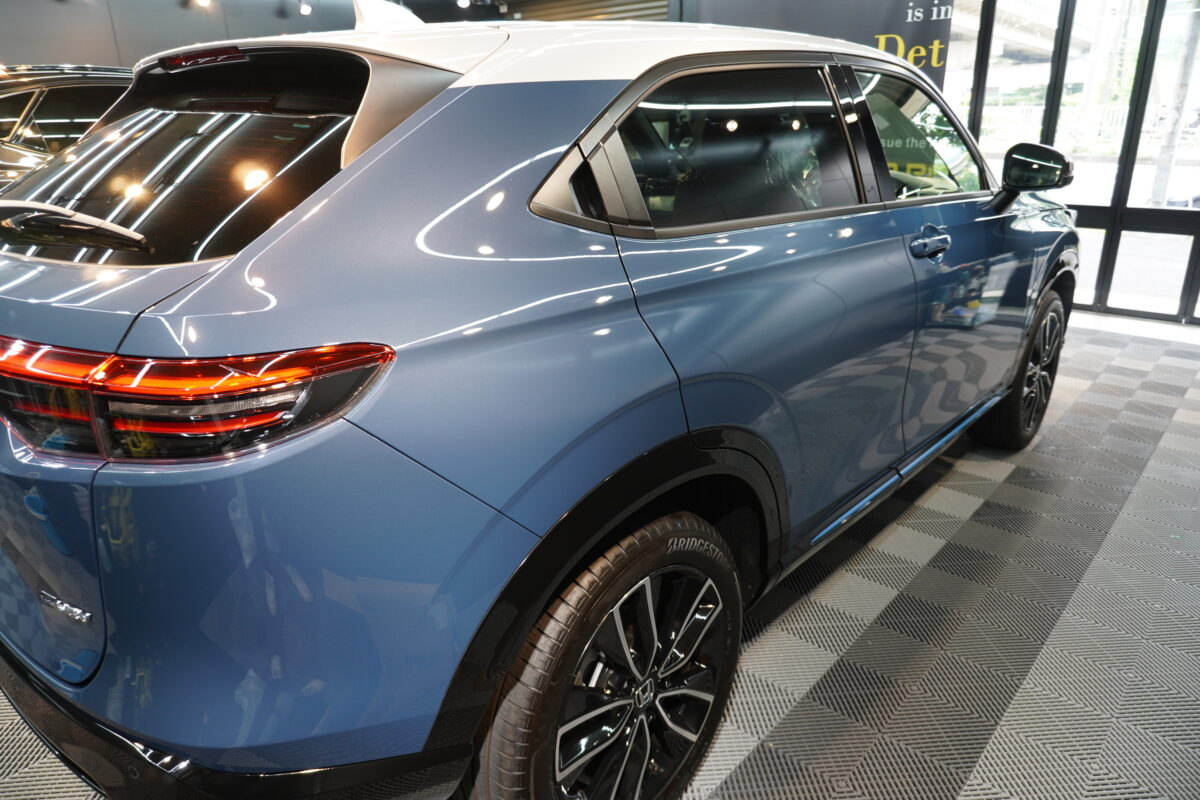 新車ホンダ ヴェゼル｜ガラスコーティング施工完成
